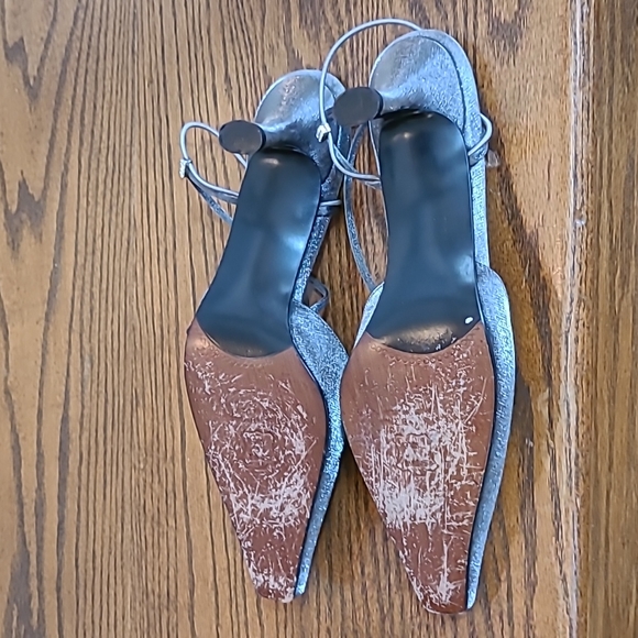 Vintage Stuart Weitzman Fabric Upper Shoes - Picture 6 of 10